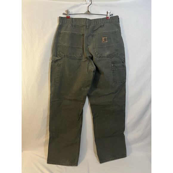 Carhartt double knee pants 32x32 Workwear Distressed Worn - Picture 3 of 6